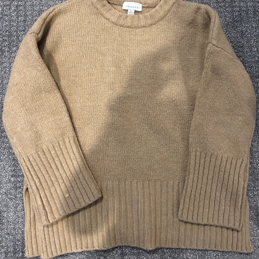Oversized Camel Sweater